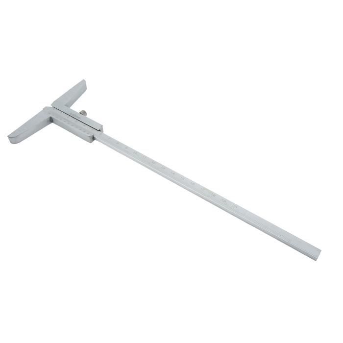 Étrier Vernier Non Numérique En Acier Inoxydable - Mesure 0-5 Pouces - Qualité Professionnelle