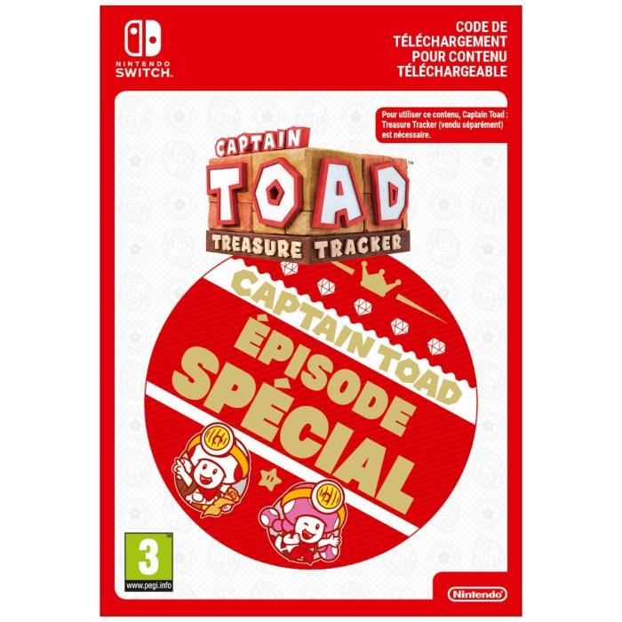 DLC Épisode Spécial pour Captain Toad: Treasure Tracker • Code de téléchargement pour Nintendo Switc