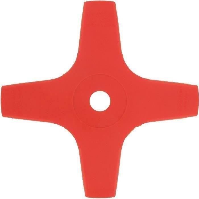Lame nylon à 4 dents adaptable pour débroussailleuse - Coupe de 250mm, alésage: 25,4mm
