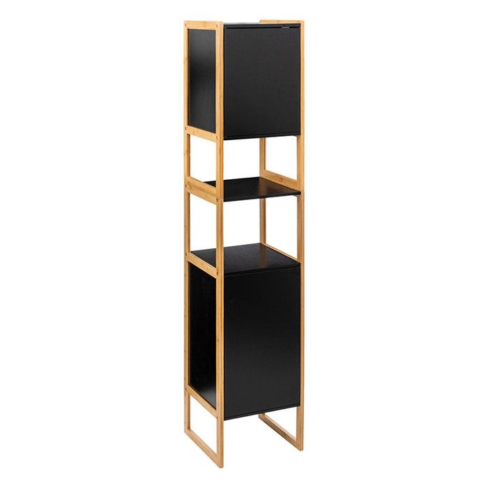 Colonne de salle de bain noir Natureo 5five