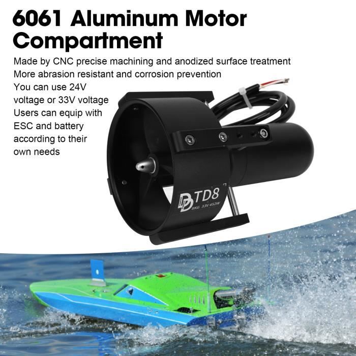 Moteur Et ESC-Moteur Sans Balais Avec ESC, étanche, 200m Sous Marin, Pour ROV, Bateau Sans Moteur Et ESC-Moteur Sans Balais Avec ESC, étanche, 200m Sous Marin, Pour ROV, Bateau Sans