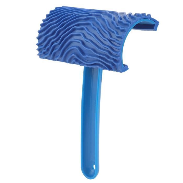 Kit 4 Outils à Grain De Bois - Pour Effet Bois Sur Murs Et Sols - Caoutchouc Souple