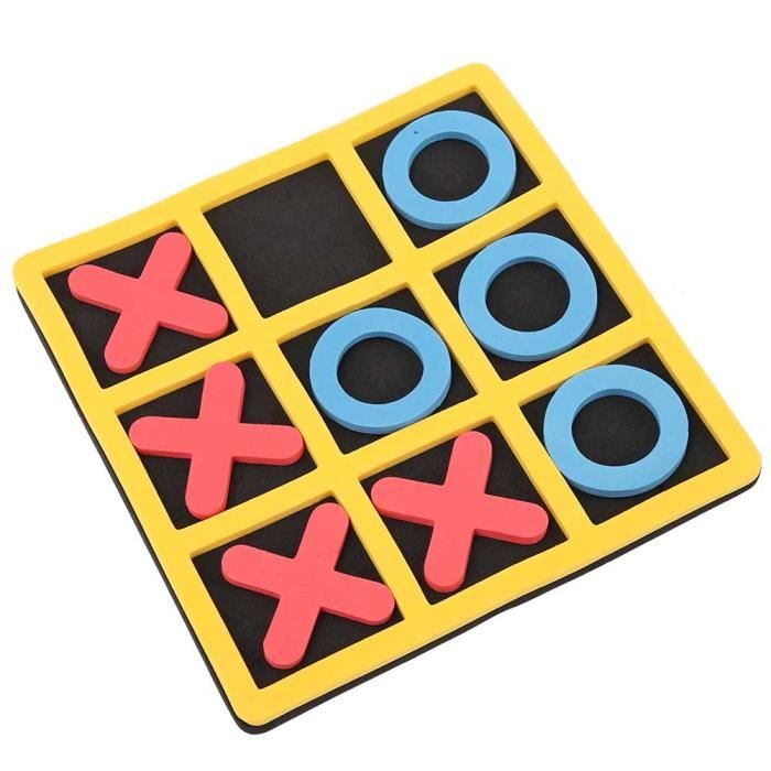 Jeu Tic Tac Toe Rechargeable Avec 5 Jeux Mémoire - Portable