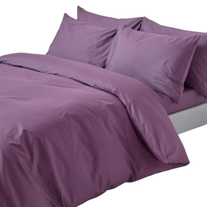 HOMESCAPES Drap-housse Uni 90 X 190 Cm 100 % Coton égyptien 200 Fils Coloris Chocolat 53147820
