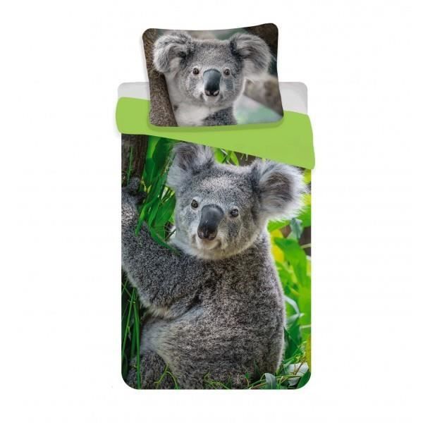 Koala Parure de lit pour b/éb/é 2 pi/èces 100 /% coton 100 x 135 cm 40 x 60 cm Certifi/é /Öko-Tex Standard 100 Bleu