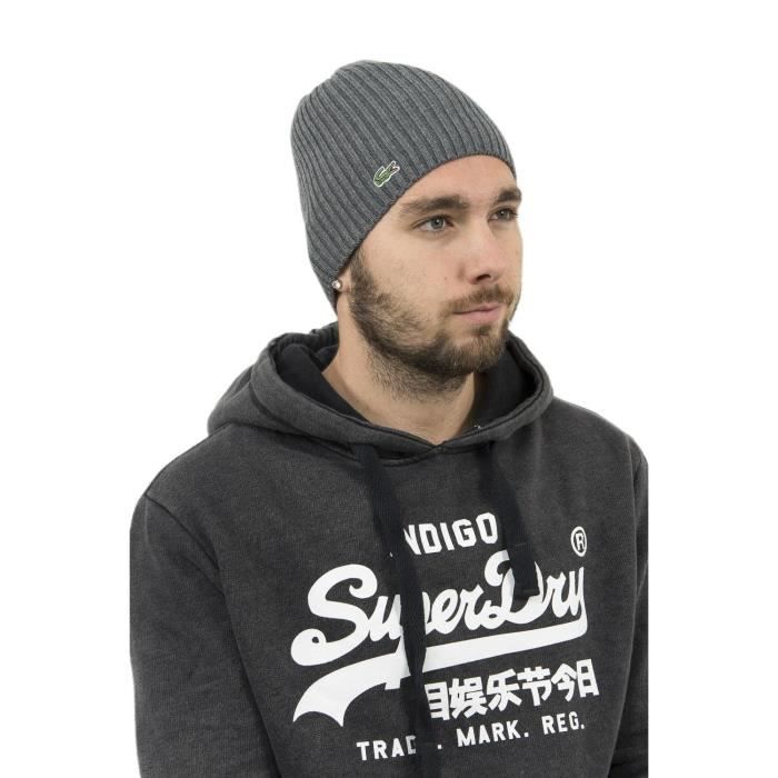 Bonnets lacoste rb3504 gris Gris , Achat / Vente bonnet