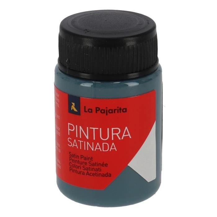 Peinture La Pajarita Argenté 35 Ml – Lot De 6 – Idéal Pour Petits Travaux