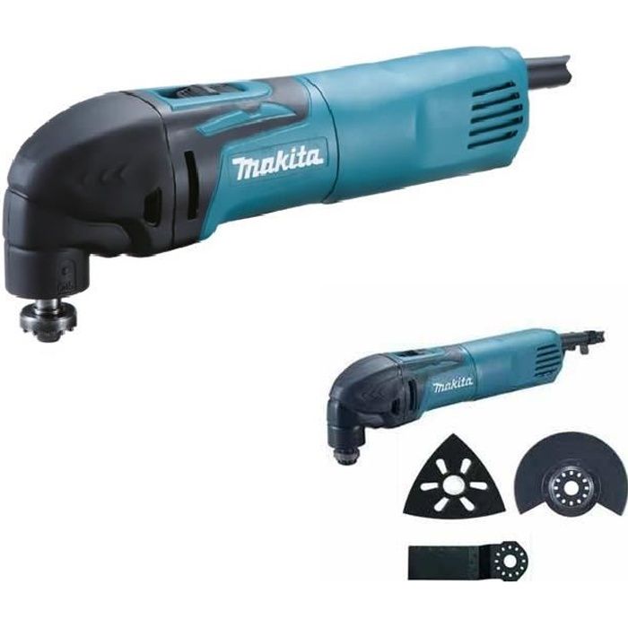 Outils Multifonctions Makita TM3000CX1 2 lames Poignée ergonomique