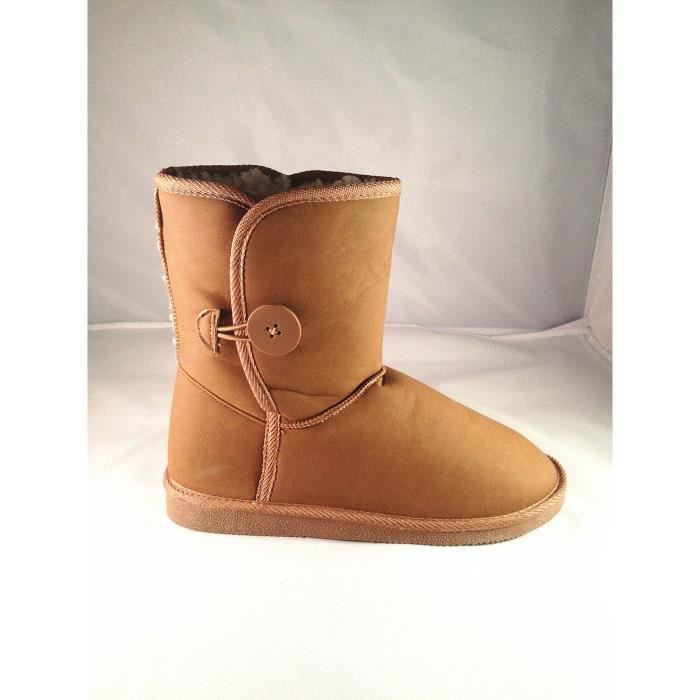 bottines cuir fille