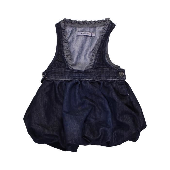 Robe Bebe Fille Tape A L Oeil 6 Mois Bleu Fonce Ete Vetement Bebe Bleu Fonce Cdiscount Pret A Porter