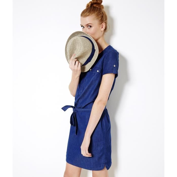 Robe denim camaieu best sale