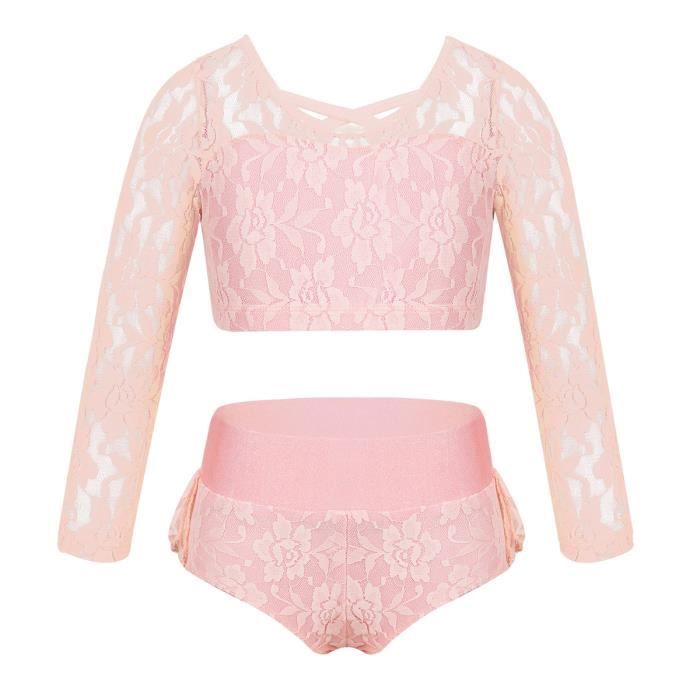 Tenue danse top jazz fille