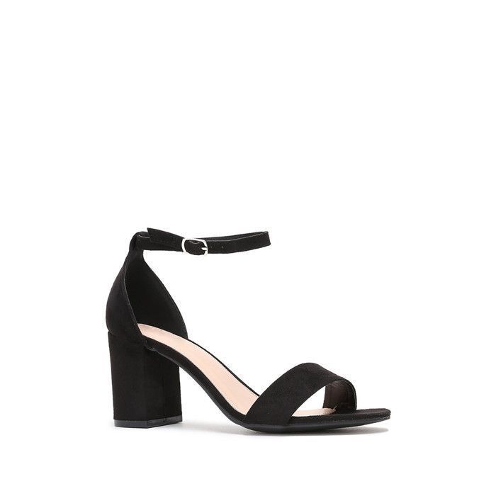 Chaussure noire talon carré new arrivals