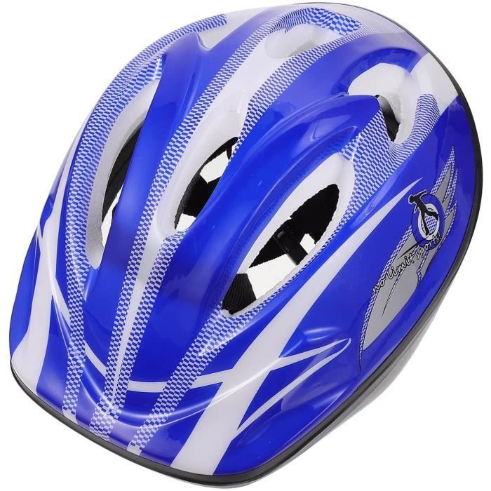 Casque De Vélo Enfant 3-9 Ans - Léger, Visière, Réglable 48-52 Cm, Pour Skate, Scooter, Vélo