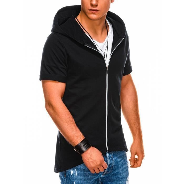 Sweat manche courte homme 2025