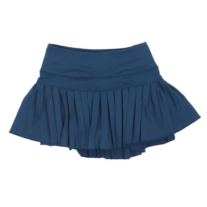 Jupe-short Plissée Pour Fille – Jupe évasée Avec Short Intégré, Pour Sport Et école – Tissu Extensible Doux
