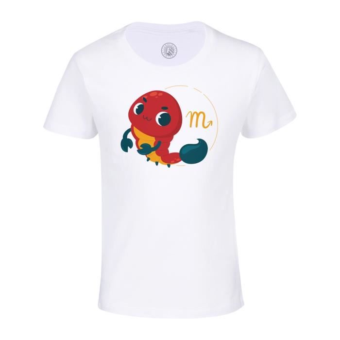 T shirt signe hotsell astrologique scorpion