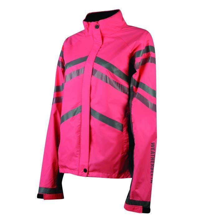 Veste ski store femme fluo