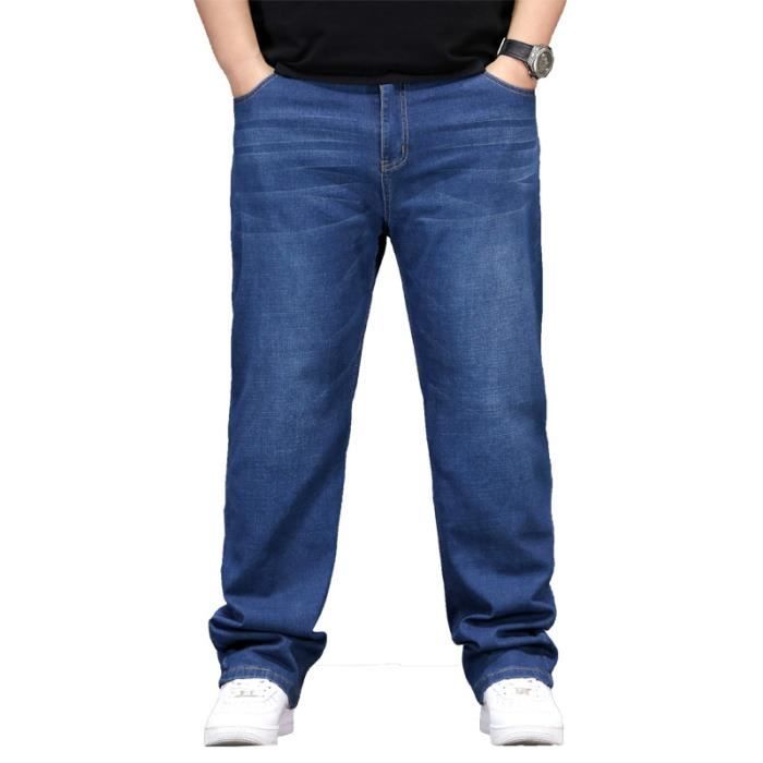 Jean Homme Mastino 5 Poches Denim Stretch – Coupe Regular Taille Haute – LIEMI