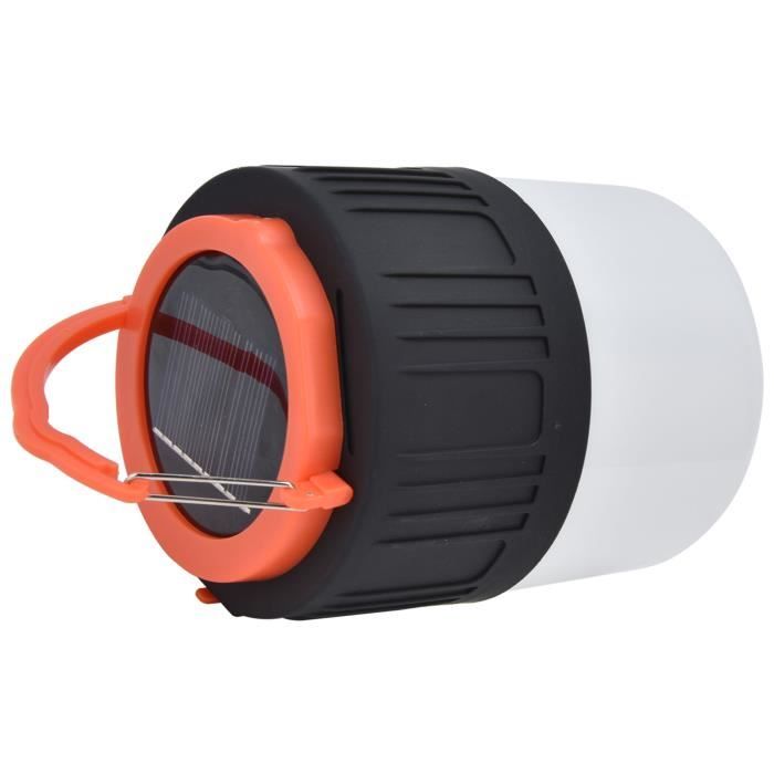 Lampe De Tente Solaire Et Rechargeable A0988 – Pour Camping Et Carpfishing – Neuve