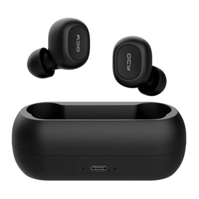 Qcy T1c Oreillette Bluetooth Tws Chargeur Ecouteurs Casque Ecouteurs Avis Et Prix Pas Cher Cdiscount