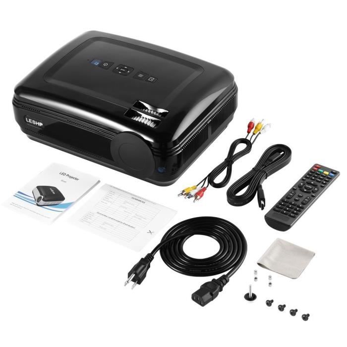 Usa Prise Projecteur Lcd Hdmi Vga Usb Pour Ordinateur Portable Adaptateur Non Inclus Fixation Projecteur Avis Et Prix Pas Cher Cdiscount