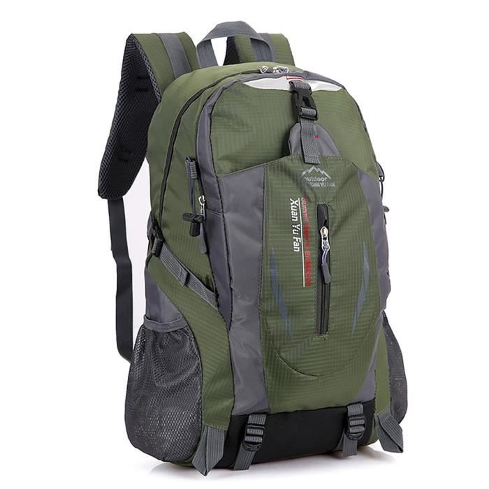 40L Outdoor Camping Sac À Dos Randonnée Sac Sports Voyage Sac À Dos Imperméable