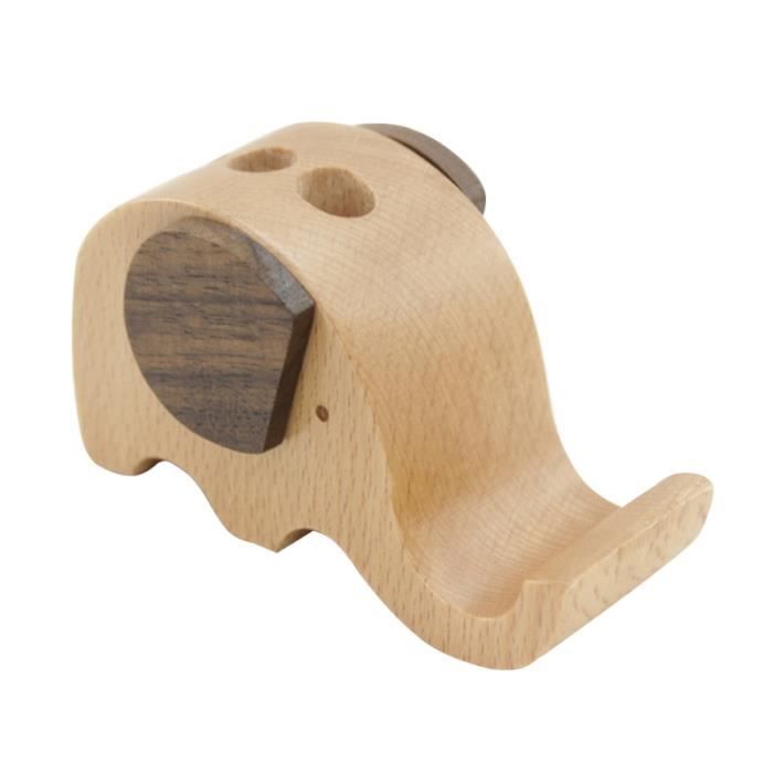 Porte-stylo éléphant Multifonction - Support Téléphone, Organisateur De Bureau Mignon Et Pratique