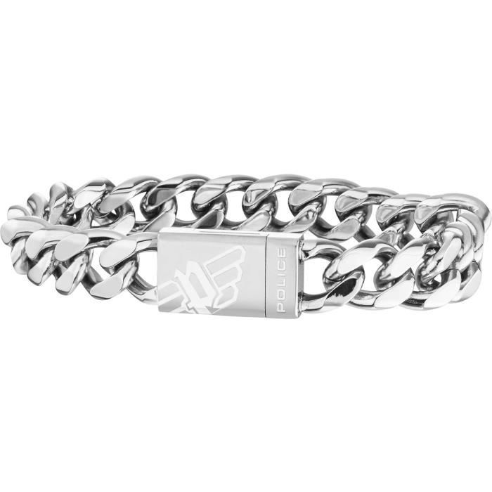 Police bracelet stainless steel sale