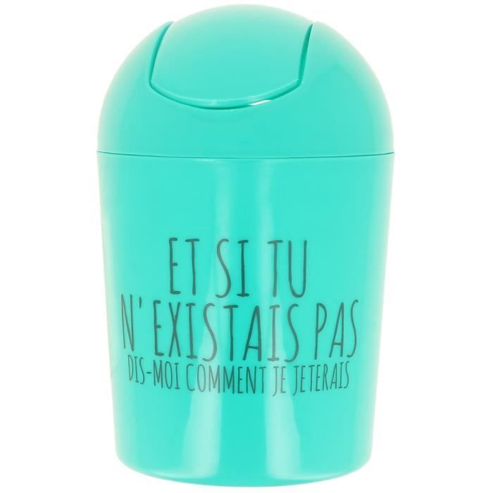 Poubelle De Salle De Bain Deco Fun Expression Humour Chanson Turquoise Cdiscount Au Quotidien Poubelle De Salle De Bain Deco Fun Expression Humour Chanson Turquoise Cdiscount Au Quotidien