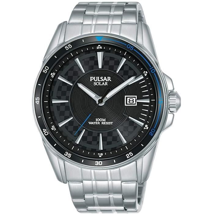 Montre pulsar solaire cheap homme