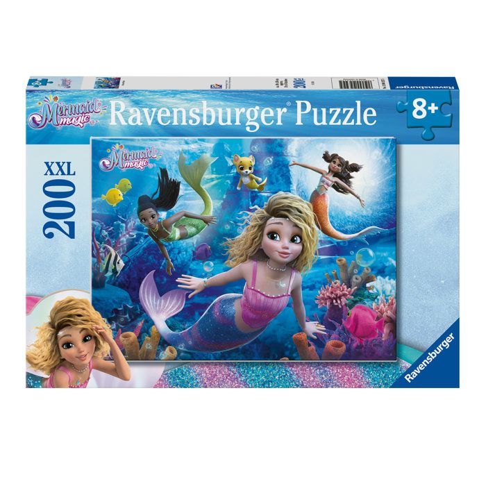 Puzzle 200 pièces : Le monde magique des Sirènes Suprêmes Ravensburger France
