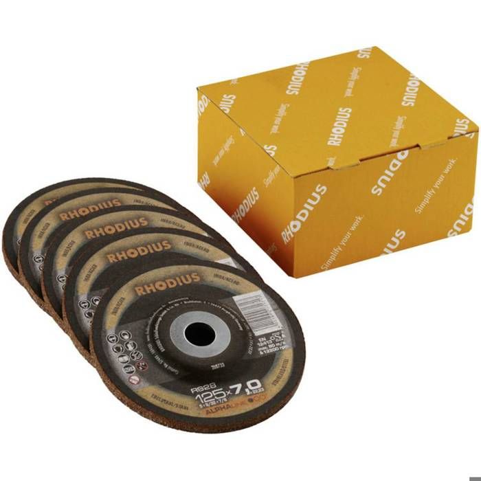 Disque à ébarber à moyeu déporté Rhodius KSM 210749 115 mm 22.23 mm 1 pc(s) - Bricolage