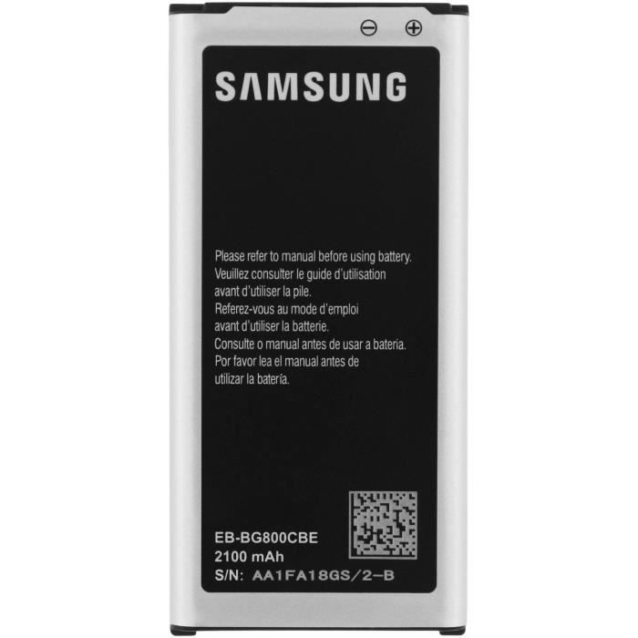 Batteria originale in blister SAMSUNG EB-BG800 per s5 Mini
