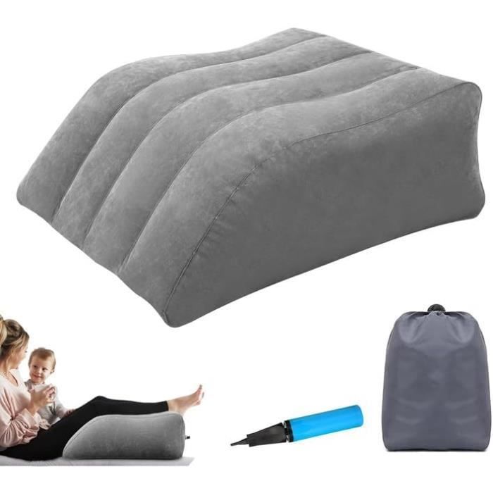 Coussin Jambes Surélevé, Oreiller D'élévation Des Jambes Con Gonfleur