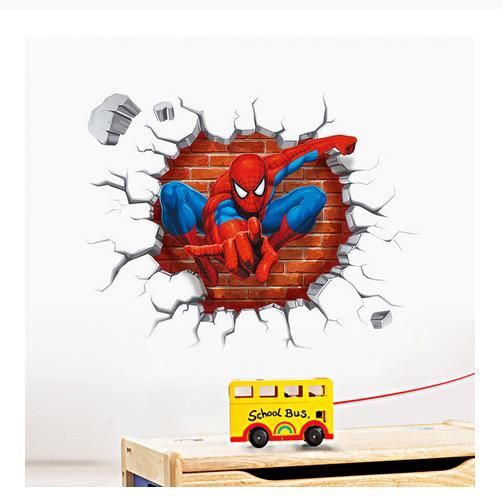 Autocollant mural sticker SPIDERMAN-Haute qualité ultra-réaliste