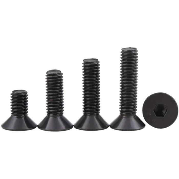 Vis à Tête Lentille Hexagonale Intérieure En Alliage Aluminium 6061 - Tailles M3 à M6, Générique