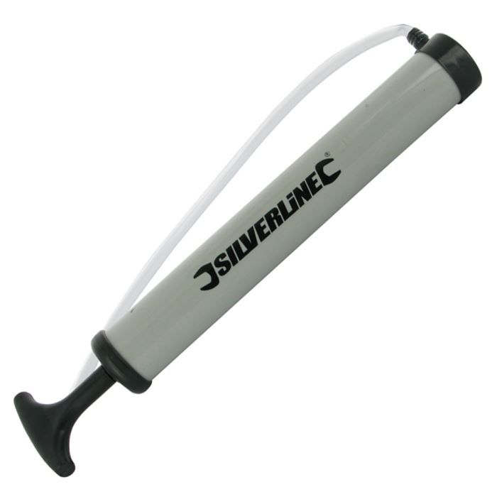 Pompe De Soufflage Silverline 300 Mm - Outil Dépoussiérage Pour Perçage Et Fixations
