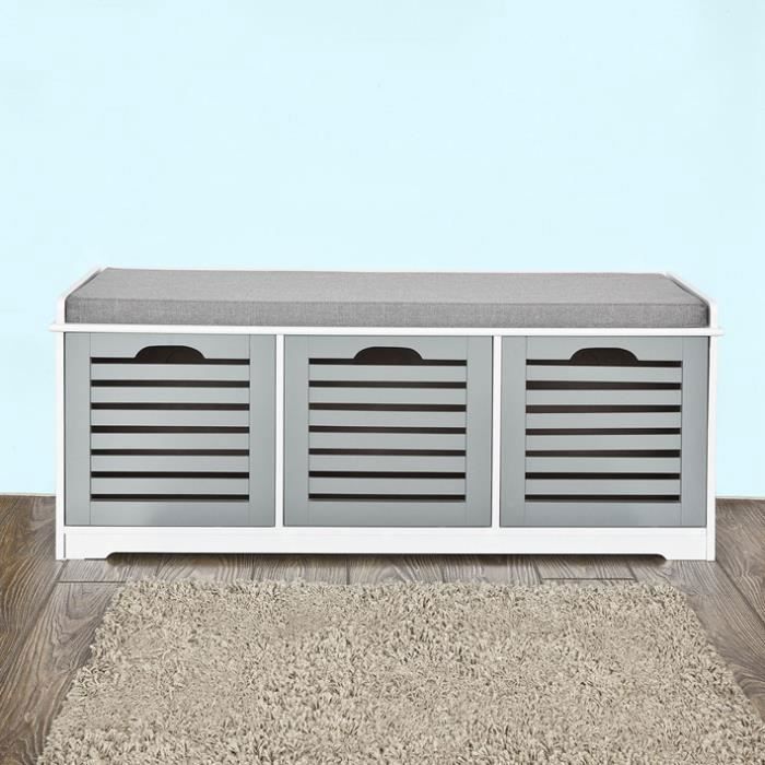 Banc De Rangement Avec Coussin Achat Vente Pas Cher