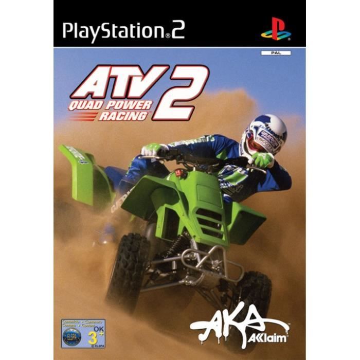 ATV 2 QUAD POWER RACING Jeu console plastation 2