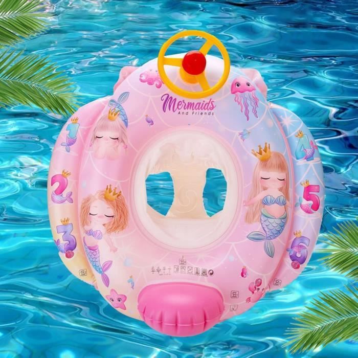 Bouee Pour Bebe, Anneau De Natation Pour Bébé, Bouee Piscine Bebe Anneau De Natation Gonflable Siege De Piscine Bouee Pour Bebe Pour 6 36mois 31920 B
