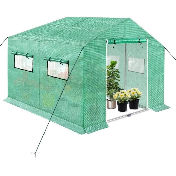 Ohuhu Serre Pop-up Pour Tomates - Avec Housse En Polyéthylène Et