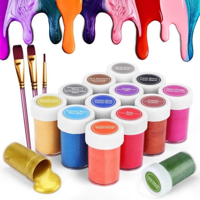 Akozon peinture à l'eau Ensemble de peinture à l'aquarelle 36 couleurs