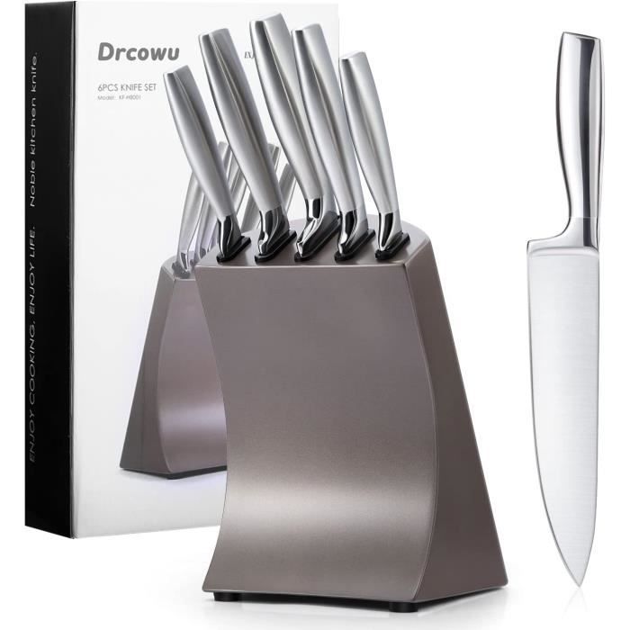 Set 6 Couteaux De Cuisine Pro Nirosta Star - Fackelmann, NEUF