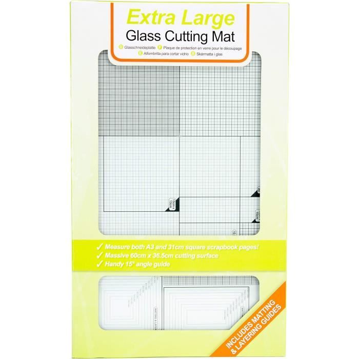 Plaque Verre Tonic Studio Tonic Studios 352e Planche De Decoupe En Verre A3 Achat Vente