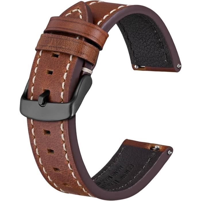 Bracelet De Montre Fixoflex Extensible 19 Mm – Acier Inoxydable Doré – Neuf Sans étiquette