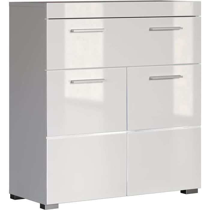 Meuble de Salle de Bain, Armoire de Rangement Commode pour Salon, Salle de Bain, 56 x 30 x 82 cm Meuble de Salle de Bain, Armoire de Rangement Commode pour Salon, Salle de Bain, 56 x 30 x 82 cm