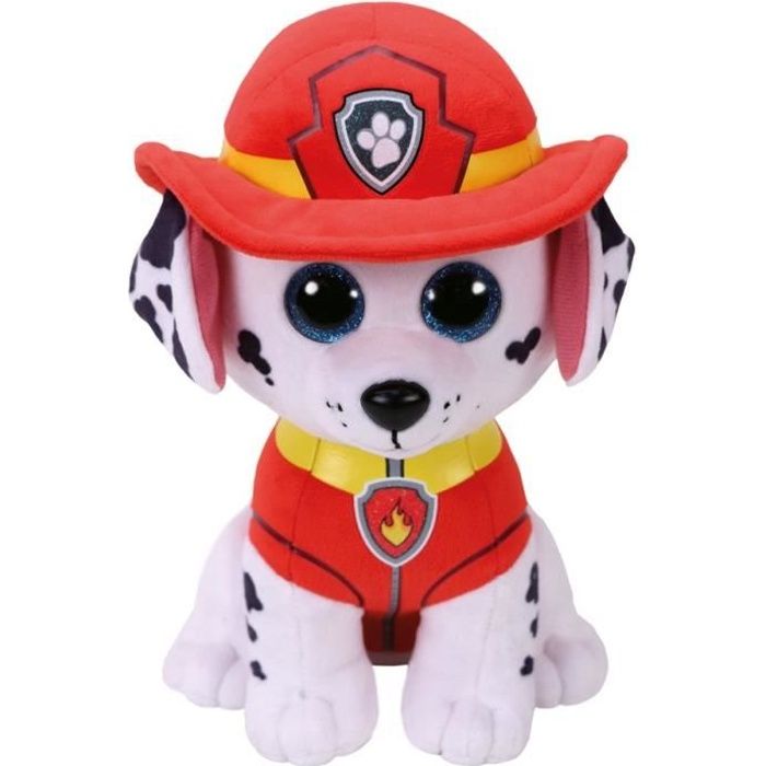 Peluche Ty Pat' Patrouille Medium Marcus - Vert - 23 cm - Enfant - Lavage ?� la main - Cdiscount 