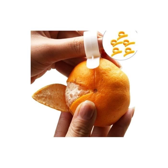 Mini couteau en plastique pour enlever la peau des fruits, éplucheur  d'orange, zesteurs de citron, cache-agrumes, décapant de fruits, outils de  cuisine faciles à ouvrir - AliExpress
