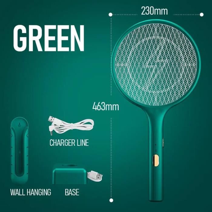 Lanterne Anti-Insectes 3 En 1 Rechargeable USB - Lampe LED + UV + Ventilateur - Étanchéité IPX6 - Pour Camping Et Extérieur